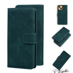 Skin Feel Pure Color Funda de cuero con tapa...