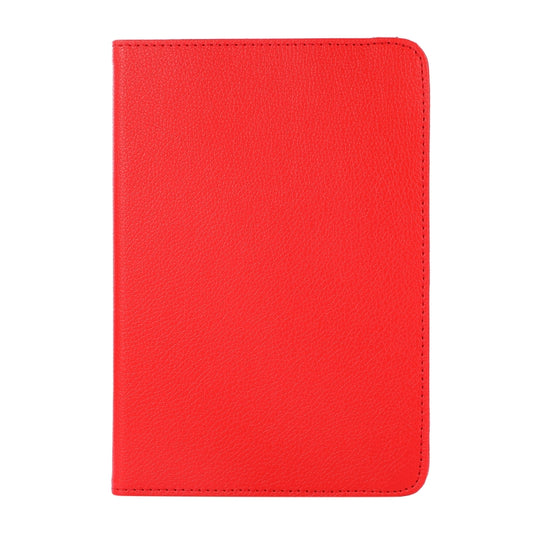 Estuche de cuero con tapa con textura Litchi...