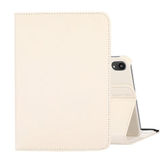 Estuche de cuero con tapa con textura Litchi...