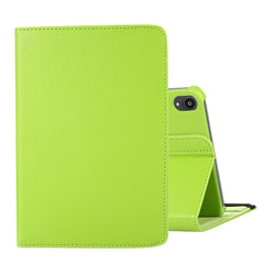 Estuche de cuero con tapa con textura Litchi...