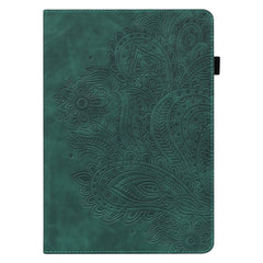 Patrón en relieve de pavo real TPU + PU Estu...