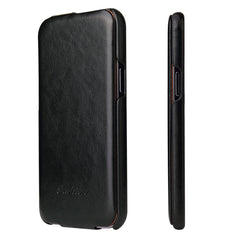 Funda de cuero PU con tapa vertical y textur...