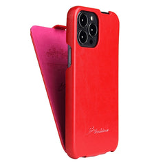 Funda de cuero PU con tapa vertical y textur...