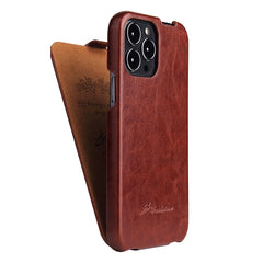 Funda de cuero PU con tapa vertical y textur...