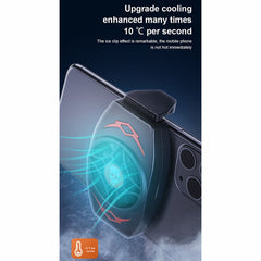 Radiador de teléfono móvil de viento frío si...