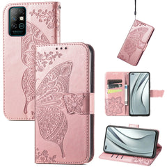 Estuche de cuero con tapa horizontal en reli...