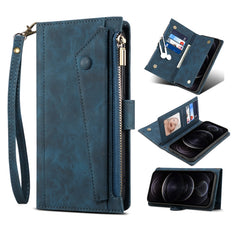 Estuche de cuero con tapa horizontal esmeril...