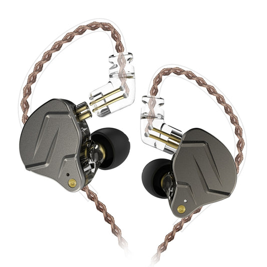 KZ ZSN Pro Ring Iron Hybrid Drive Metal Auri...