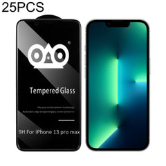 25 PCS Película de vidrio templado a prueba ...