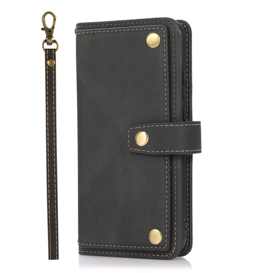 Estuche de cuero con tapa horizontal PU + TP...