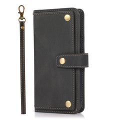 Estuche de cuero con tapa horizontal PU + TP...