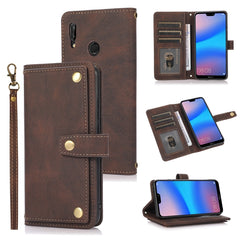 Estuche de cuero con tapa horizontal PU + TP...