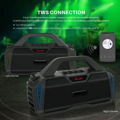 Nuevo Rixing NR-6011M Bluetooth 5.0 Altavoz ...
