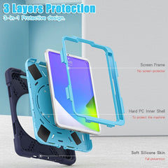 Funda protectora de silicona + PC con soport...