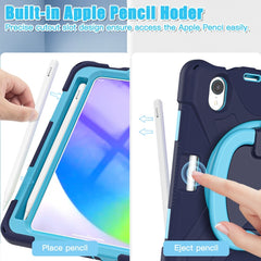 Funda protectora de silicona + PC con soport...