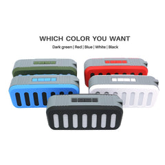 Altavoz Bluetooth NewRixing NR-2013 TWS para conducto de escape de automóvil