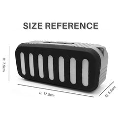 Altavoz Bluetooth NewRixing NR-2013 TWS para conducto de escape de automóvil
