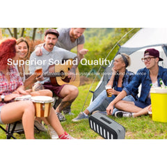 Altavoz Bluetooth NewRixing NR-2013 TWS para conducto de escape de automóvil