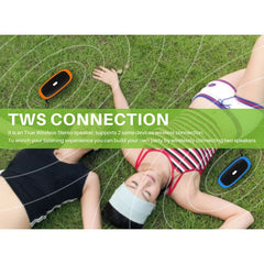 NewRixing NR-4022 TWS Altavoz Bluetooth de dos colores