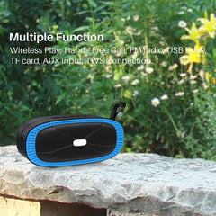 NewRixing NR-4022 TWS Altavoz Bluetooth de dos colores
