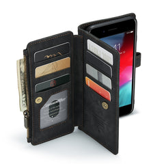 CaseMe-C30 PU + TPU Estuche de cuero con tap...