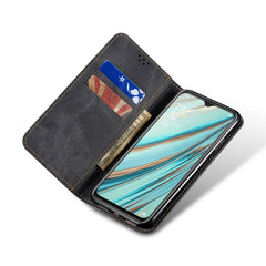 Estuche de cuero con tapa horizontal de esti...