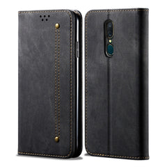 Estuche de cuero con tapa horizontal de esti...