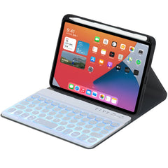 HY006D Funda de cuero con teclado Bluetooth ...
