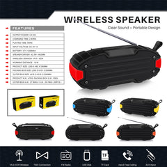 Nuevo Rixing NR-907FM TWS Altavoz Bluetooth ...