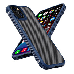 iPAKY Serie MG Fibra de carbono TPU + PC Est...
