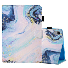 Estuche de cuero con tapa horizontal con cos...