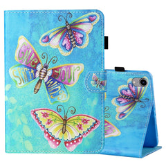Estuche de cuero con tapa horizontal con cos...