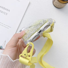Gradient Glitter Powder Epoxy TPU Estuche ac...