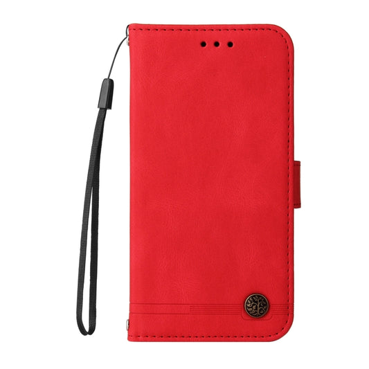 Skin Feel Life Tree Botón de metal Funda de ...