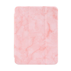 Estuche de cuero con tapa horizontal con pat...