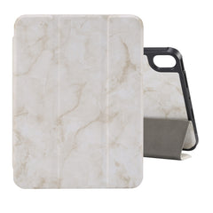 Estuche de cuero con tapa horizontal con pat...