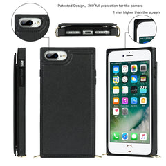 Estuche de TPU + PU para tarjetas con doble ...