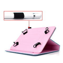 Estuche de cuero con tapa horizontal en polv...