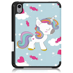 Estuche de cuero con tapa horizontal de TPU ...