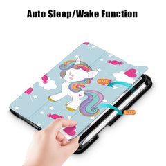 Estuche de cuero con tapa horizontal de TPU ...