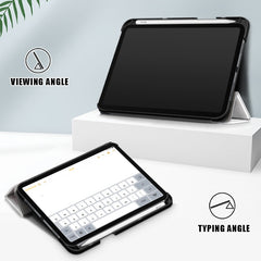 Estuche de cuero con tapa horizontal de TPU ...