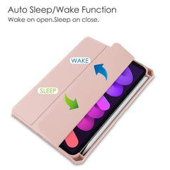 Estuche con tapa horizontal de tres pliegues...