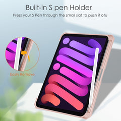 Estuche con tapa horizontal de tres pliegues...