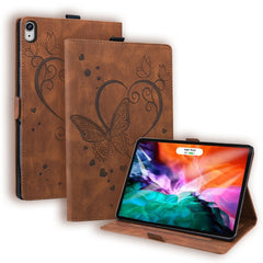 Love Butterfly Pattern Funda de cuero con ta...