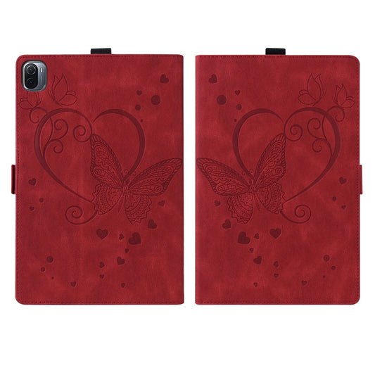 Love Butterfly Pattern Estuche de cuero con ...