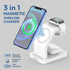 Soporte de cargador inalámbrico magnético multifunción S6 3 en 1