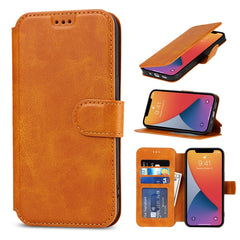 Estuche de cuero PU + TPU a prueba de golpes...