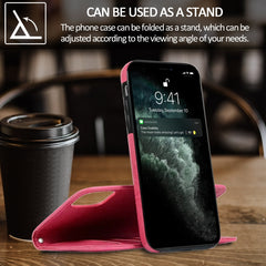 Funda de cuero TPU + PU con tapa horizontal ...