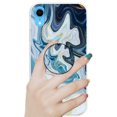 Estuche protector de TPU de mármol barnizado...
