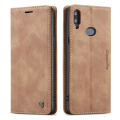 CaseMe-013 Estuche de cuero con tapa horizon...